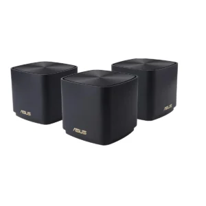 ASUS MESH ZenWiFi AX1800 Wi-Fi 6 Dual Band Gigabit XD4 Plus 3 Pack Black