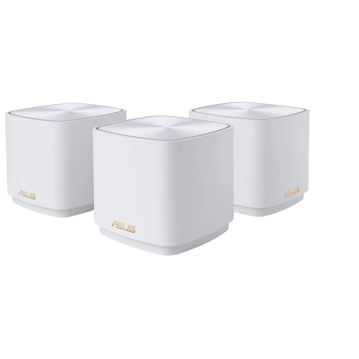ASUS MESH ZenWiFi AX1800 Wi-Fi 6 Dual Band Gigabit XD4 Plus 3 Pack White
