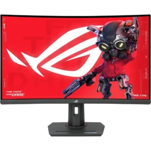 ASUS Monitor ROG Strix Gaming 32″ 2K QHD 280Hz VA Curved 1500R HDR400 Gaming-AI ELMB SYNC DP HDMI USB-C PD XG32WCMS