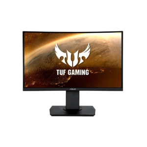 ASUS Monitor TUF Gaming 24” FHD Curved 165Hz Ergonomic Pivot Speakers VG24VQR