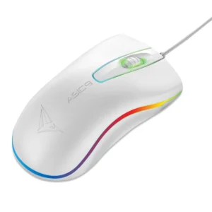 Alcatroz ASIC 9 RGB Wired Mouse White