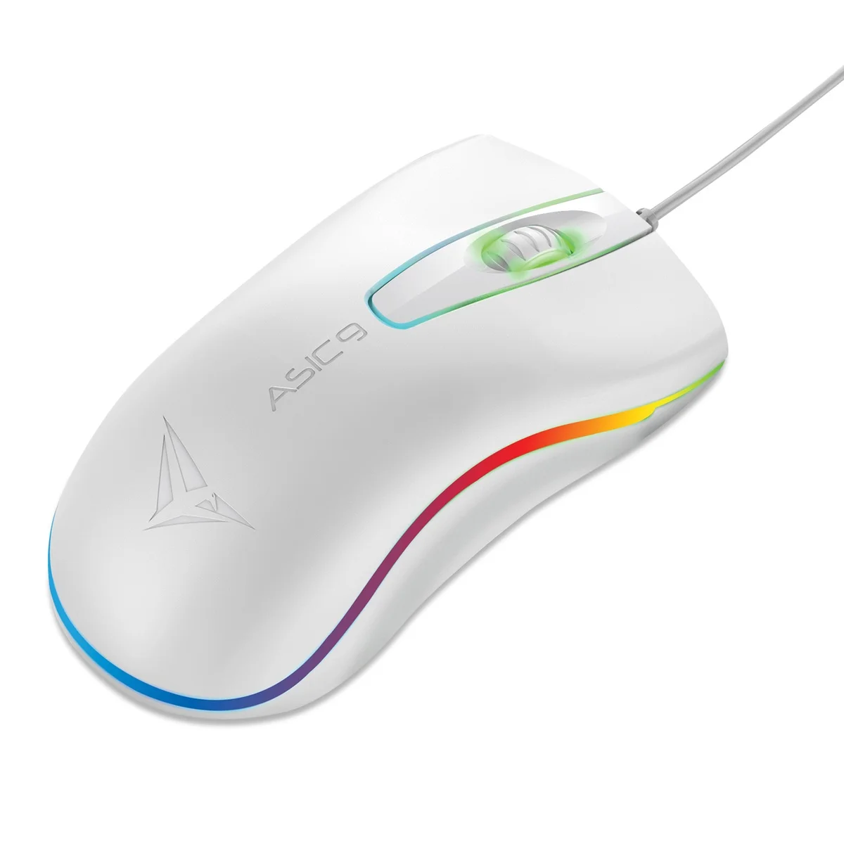 Alcatroz ASIC 9 RGB Wired Mouse White