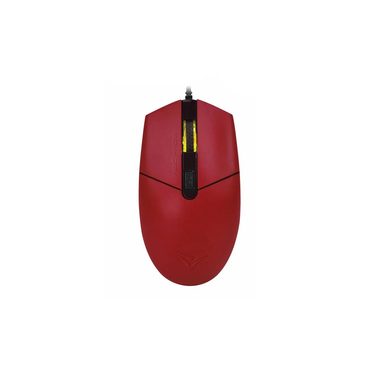 Alcatroz ASIC PRO 8 Wired Blue Ray Mouse Red