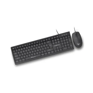 Alcatroz Keyboard & Mouse Wired Combo XPLORER C3600 Silent Black