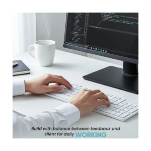 Alcatroz Keyboard & Mouse Wireless Xplorer AIR 3300 White
