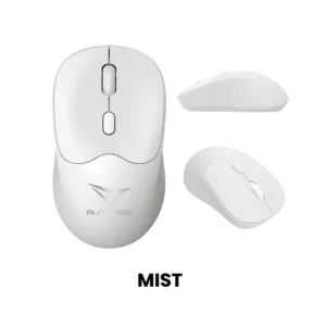 Alcatroz Mouse Wireless & BT Recharg Silent AIRMOUSE DUO 6R White (2025)