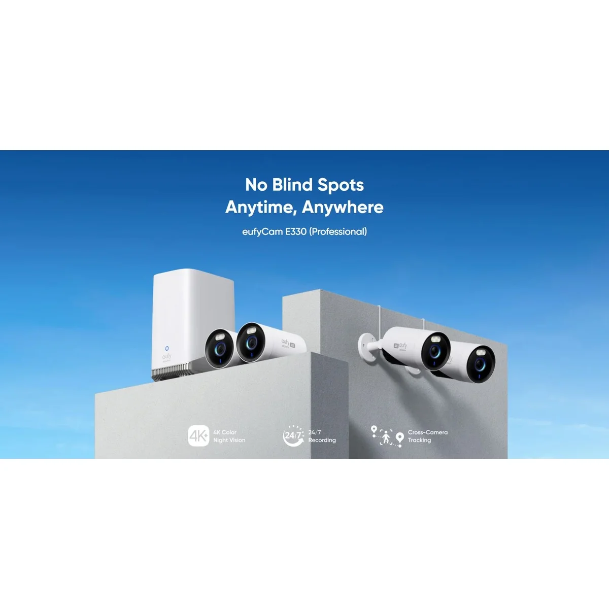 Anker Eufy Security Camera Kit E330 4+1 Home Base