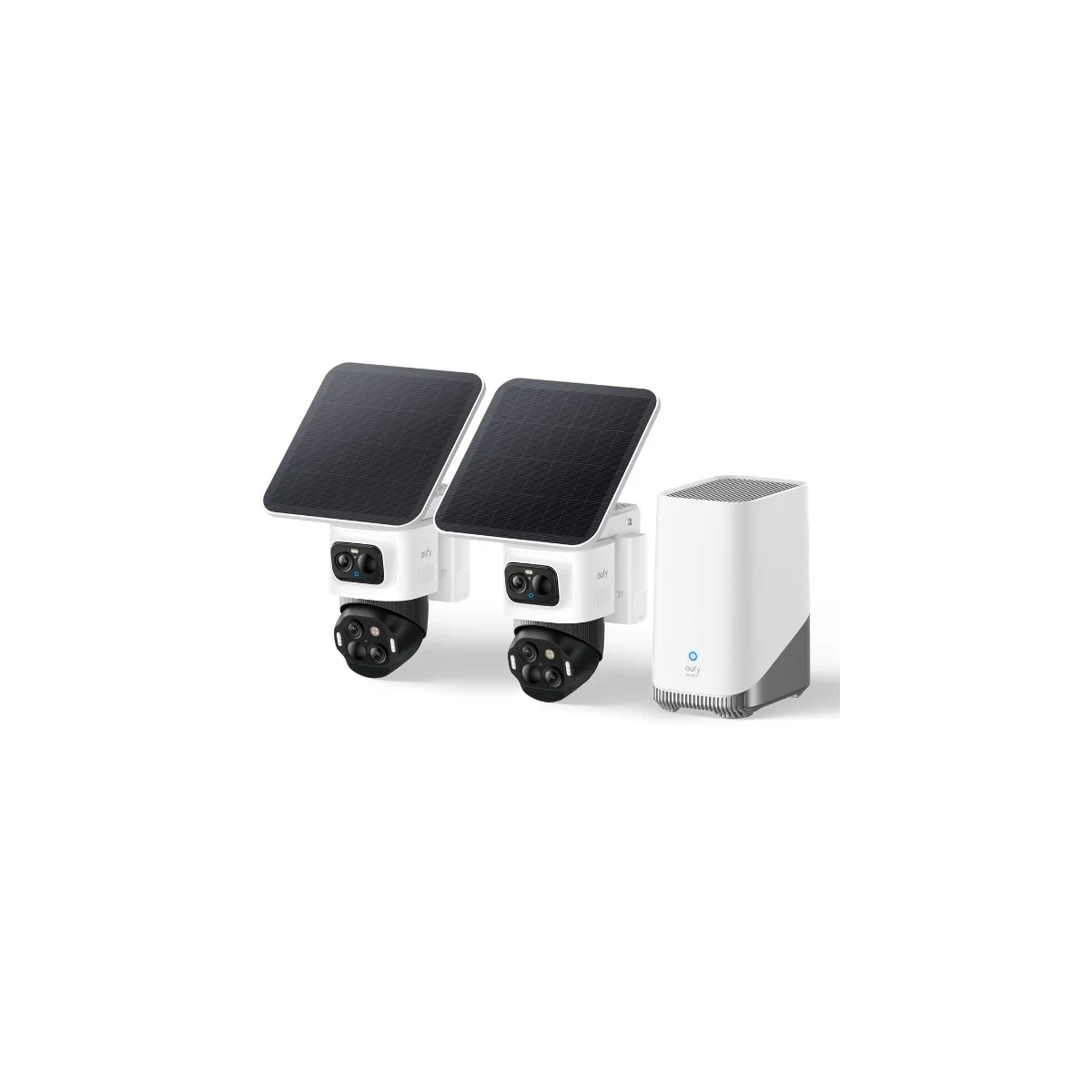 Anker Eufy Security Camera Kit S4 2 x 4K PTZ + Solar Panel + HB3