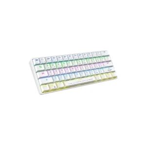 Armaggeddon MBA-61R White Wireless Bluetooth Mechanical Keyboard 61 Blue Keys