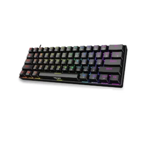Armaggeddon MKA-1C NEX Black Mechanical Gaming Keyboard 61 Tactile (Brown) Keys