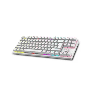 Armaggeddon MKA-2C Neo White Mechanical Gaming Keyboard 87 Brown Keys