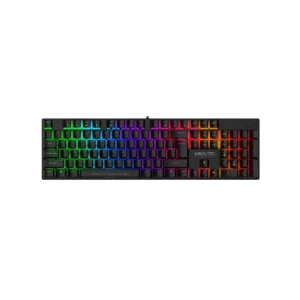 Armaggeddon MKA-7C Black Mechanical Gaming Keyboard 104 Keys Linear Red