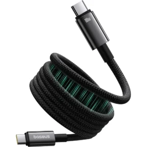 Baseus Cable USB-C to USB-C Tungsten Gold Magnetic Charging Cable 1.0m