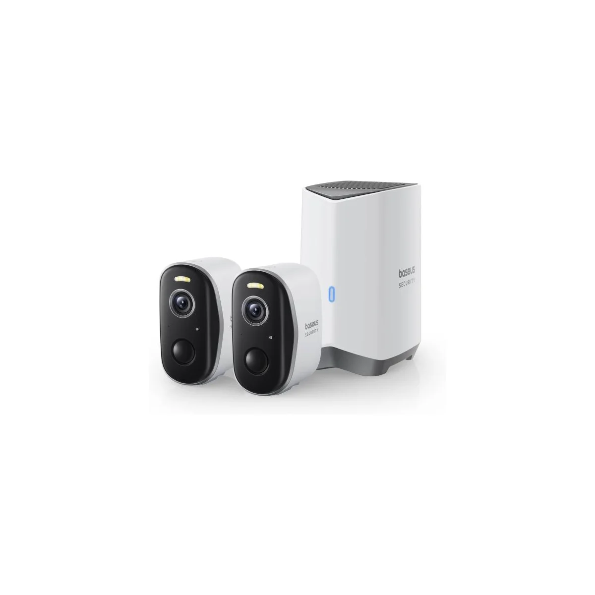 Baseus Security N1 plus Outdoor Camera 2K 2-Cam Kit White