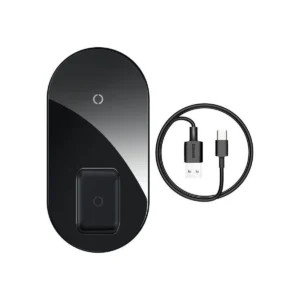 Baseus Simple 2in1 QI Wireless Charger 18W Black
