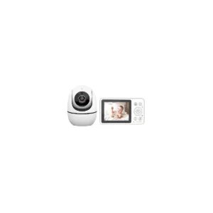Bonoch BBM12 Portable Baby Monitor 3.2” and PT Camera with Audio