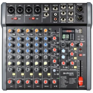 Citronic CMB-10 10ch Mixer with DSP/USB/PC/BT 170.890UK