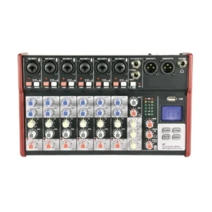 Citronic CSM-8 Mixer 8ch/USB/BT Play-Rec 170.873UK