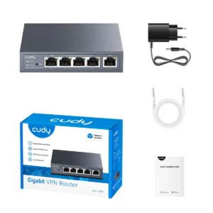 Cudy Router Gigabit VPN Multi-WAN Load Balancing R700