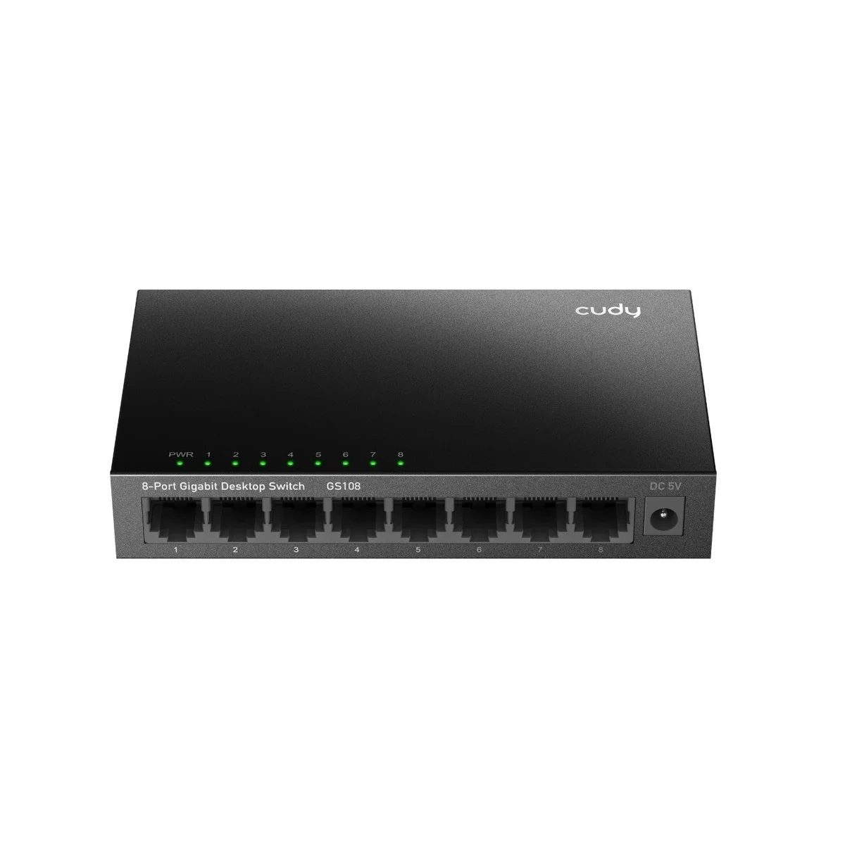 Cudy Switch Gigabit Ethernet 8-Ports Desktop Metal GS108