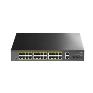 Cudy Switch PoE Gigabit 24PoE + 2GbE + 2SFP Uplink 300W R/M GS1026PS2