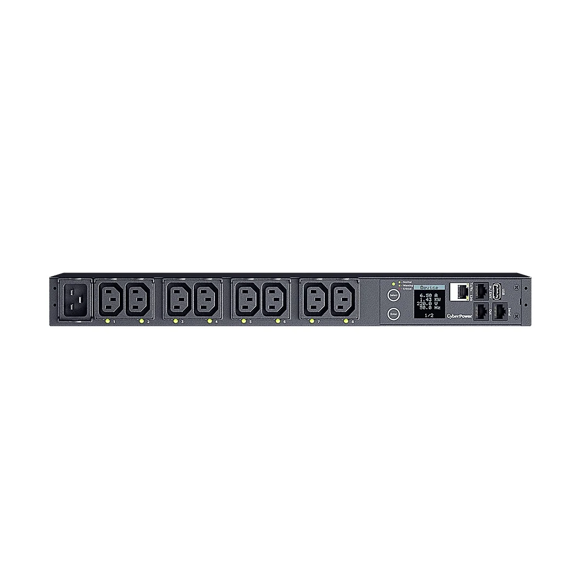 CyberPower PDU 8 Outlets 16A Remote Managing & Switching PDU41005