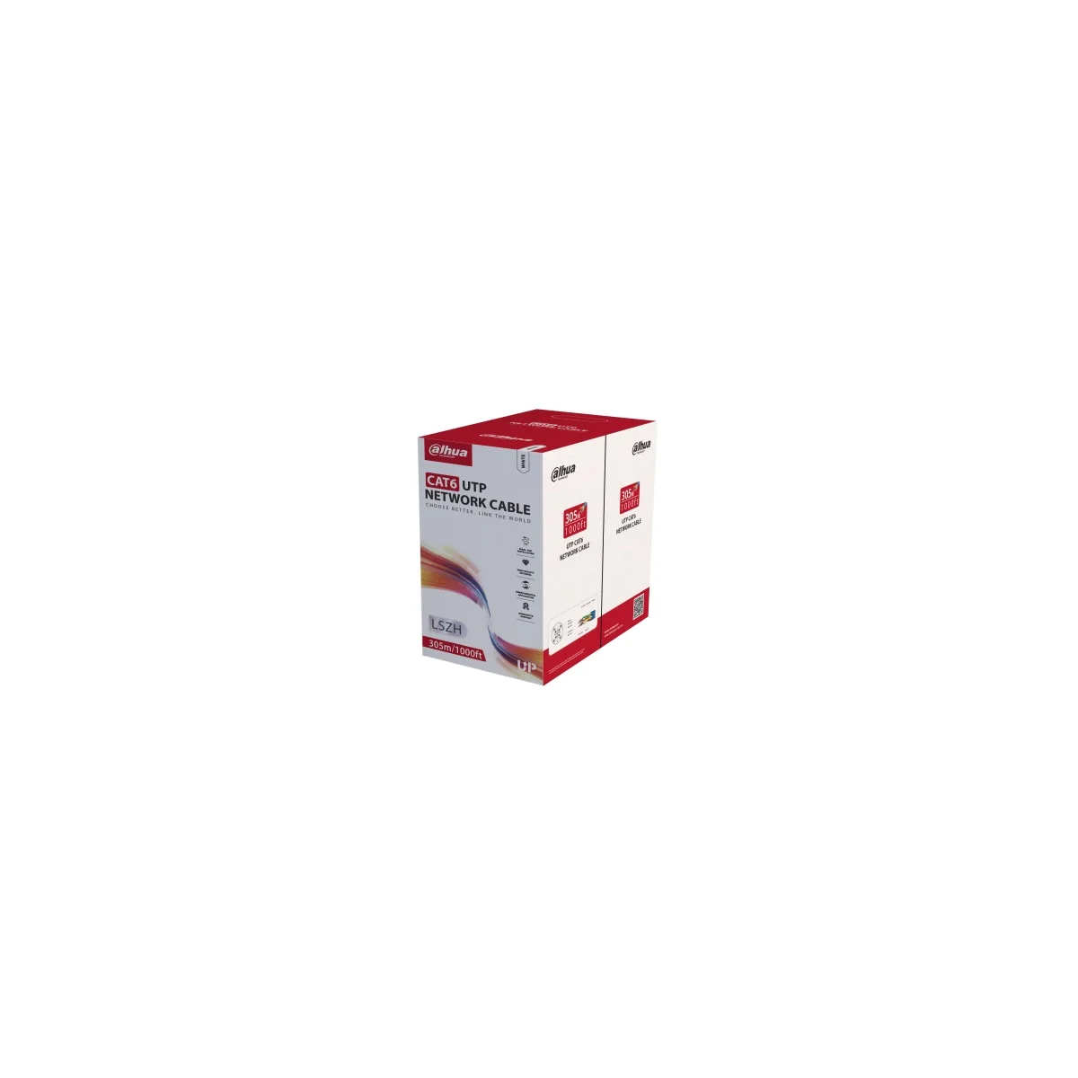Dahua CAT6 CPR C OFC LSZH Cable 305m 0.53mm White PFM923I-6UN-CC