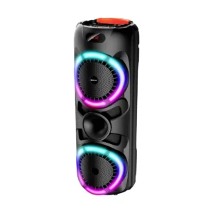 Denver Audio Karaoke Speaker 2 x 8″ woofers  BT USB & MicroSD TWS 3600mAh  BPS-459