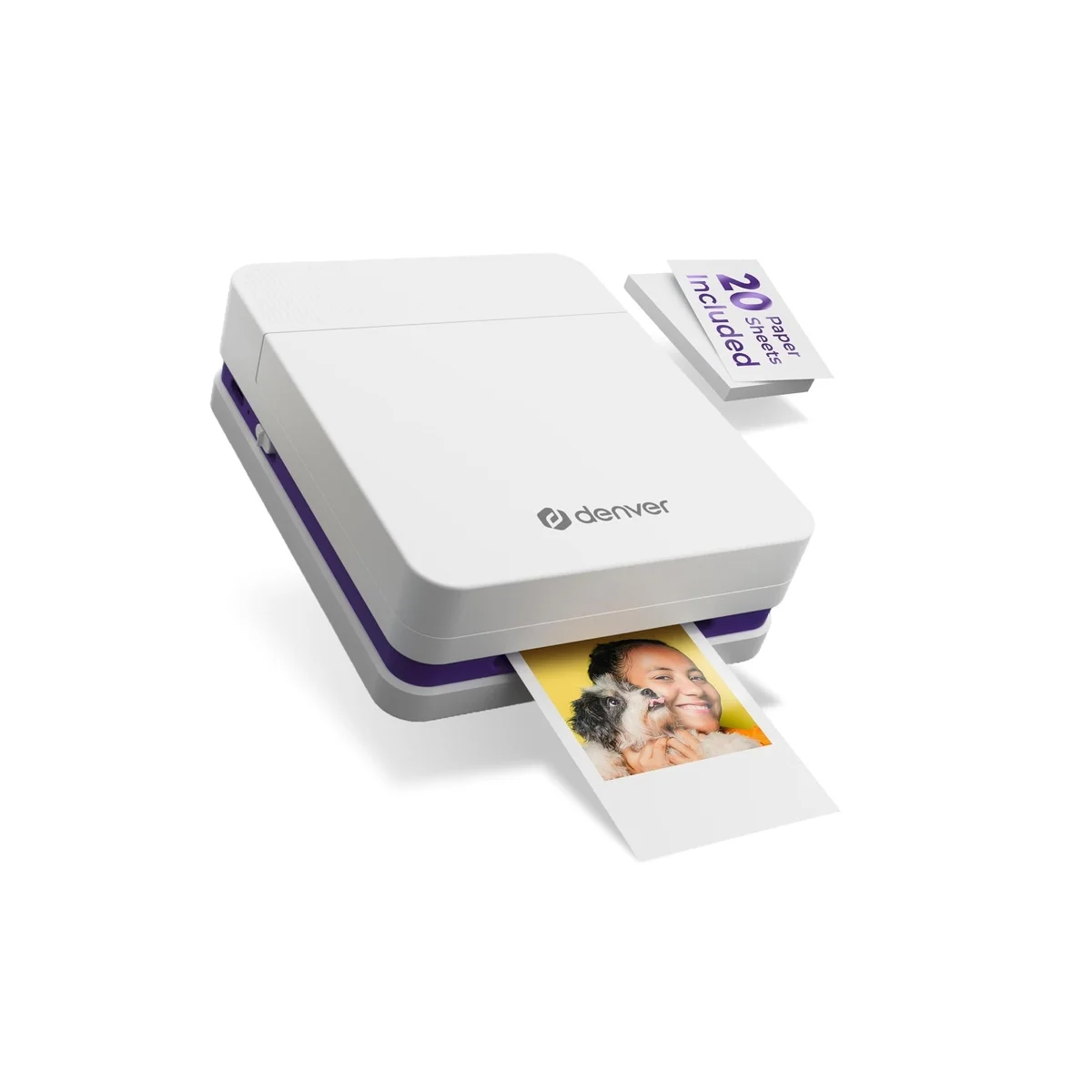 Denver Color Printer Inkjet Bluetooth 5.2 800mAh MCP-6010