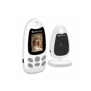 Denver Home Babycam & Monitor Kit Wireless 2.4GHz with Temperature Monitoring BC-250