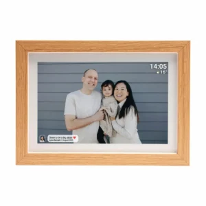 Denver Photoframe 10.1” Smart with FRAMEO PFF-1042LWMK3 Light Wood