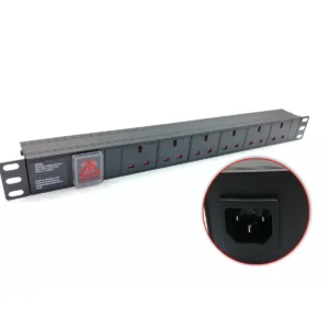 DigitMX NETPRO NP-CPDU6I 1U 6-way PDU 13A IEC plug