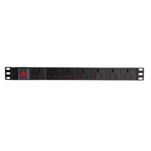 DigitMX NETPRO NP-CPDU7 1U 7-ways PDU 13A with Switch