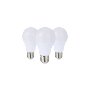 GBC ON LED Bulb E27 A60 11W 3000K Warm White (3Pack)