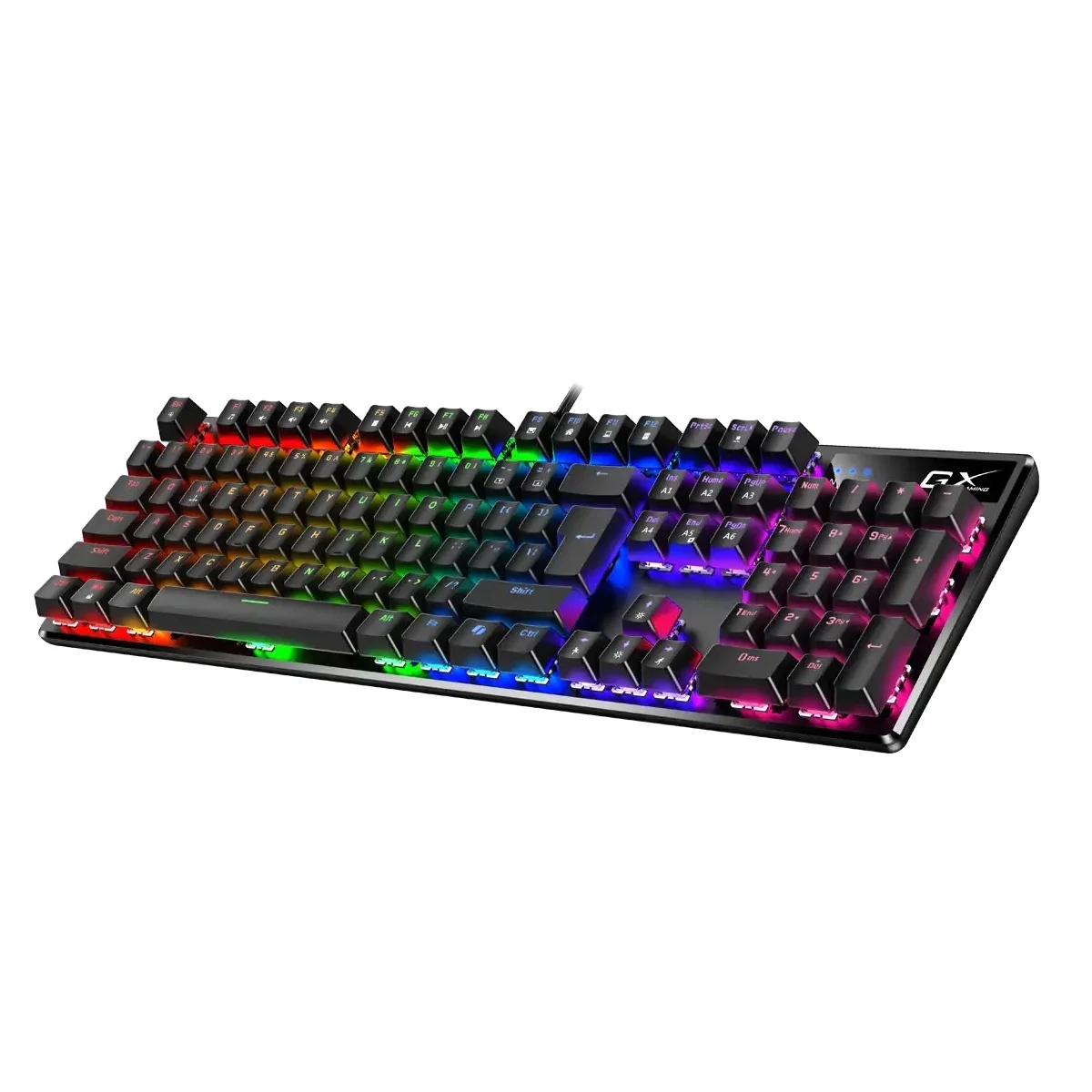 Genius Gaming Keyboard Mechanical Full Size Backlit Brown Switches K12