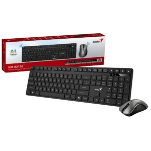 Genius Keyboard-Mouse Set Wireless AI+Voice Typing KM-8216S English
