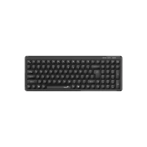 Genius Keyboard Wireless & BT Retro Typewriter Keycaps LuxeMate Q7100BT