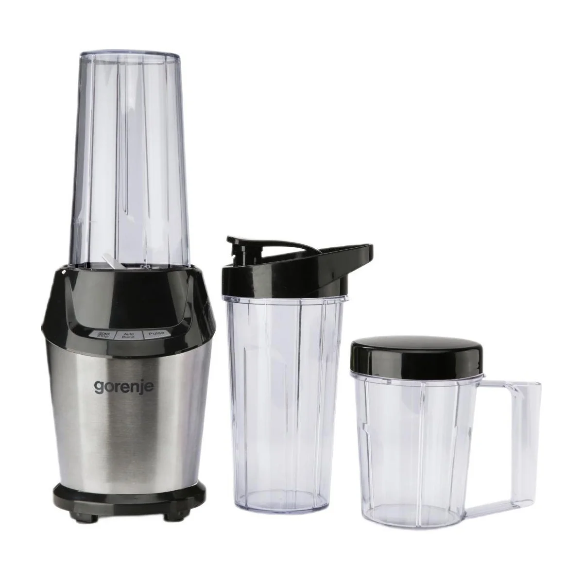 Gorenje Kitchen Blender 1000W 0.75L Tritan Jug 20000 RPM 2 Speed BN1000BK Black/Silver