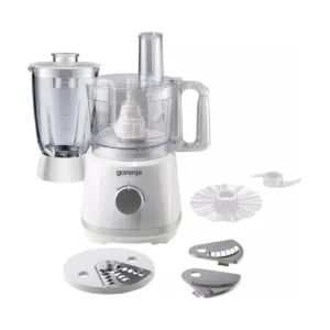 Gorenje Kitchen Blender Food Processor 800W with 5 attachments SB801W White/Inox