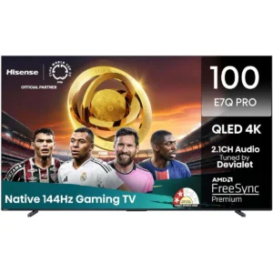 Hisense 100E7Q PRO 100” 4K Smart QLED 120hz TV