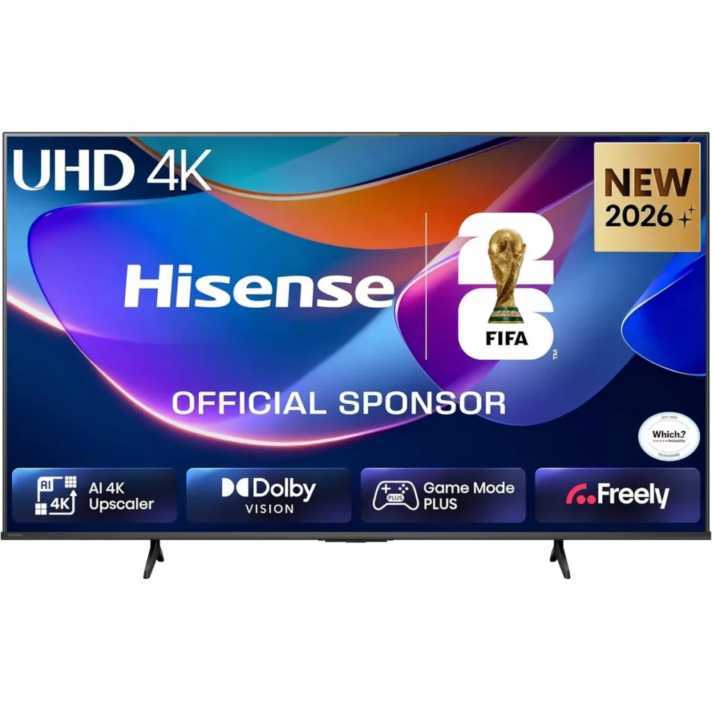 Hisense 43A6S 43” 4K Smart LED TV Dolby