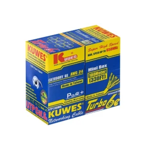 Kuwes CAT6 TURBO6E UTP Pure Copper 24AWG 100m