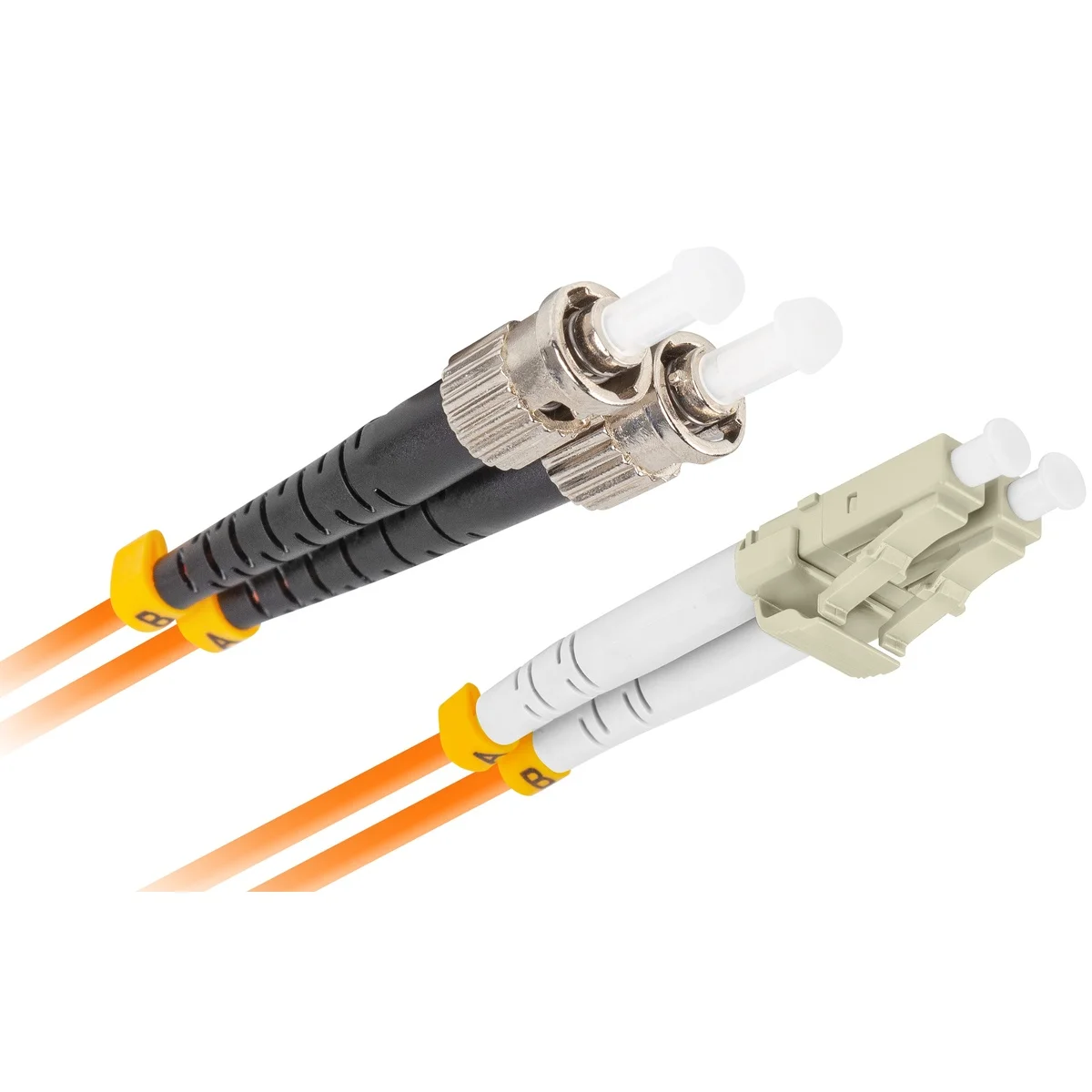 Lanberg Fiber Patch Cord ST/UPC-LC/UPC MM 50/125 Duplex OM2 LSZH 5.0m