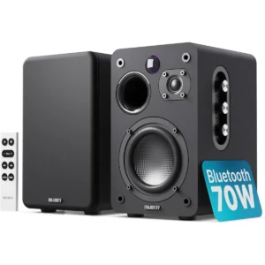 Majority Speakers Active D70X 70W 2.0 BT/USB/Phono/HDMI ARC Black (pair)