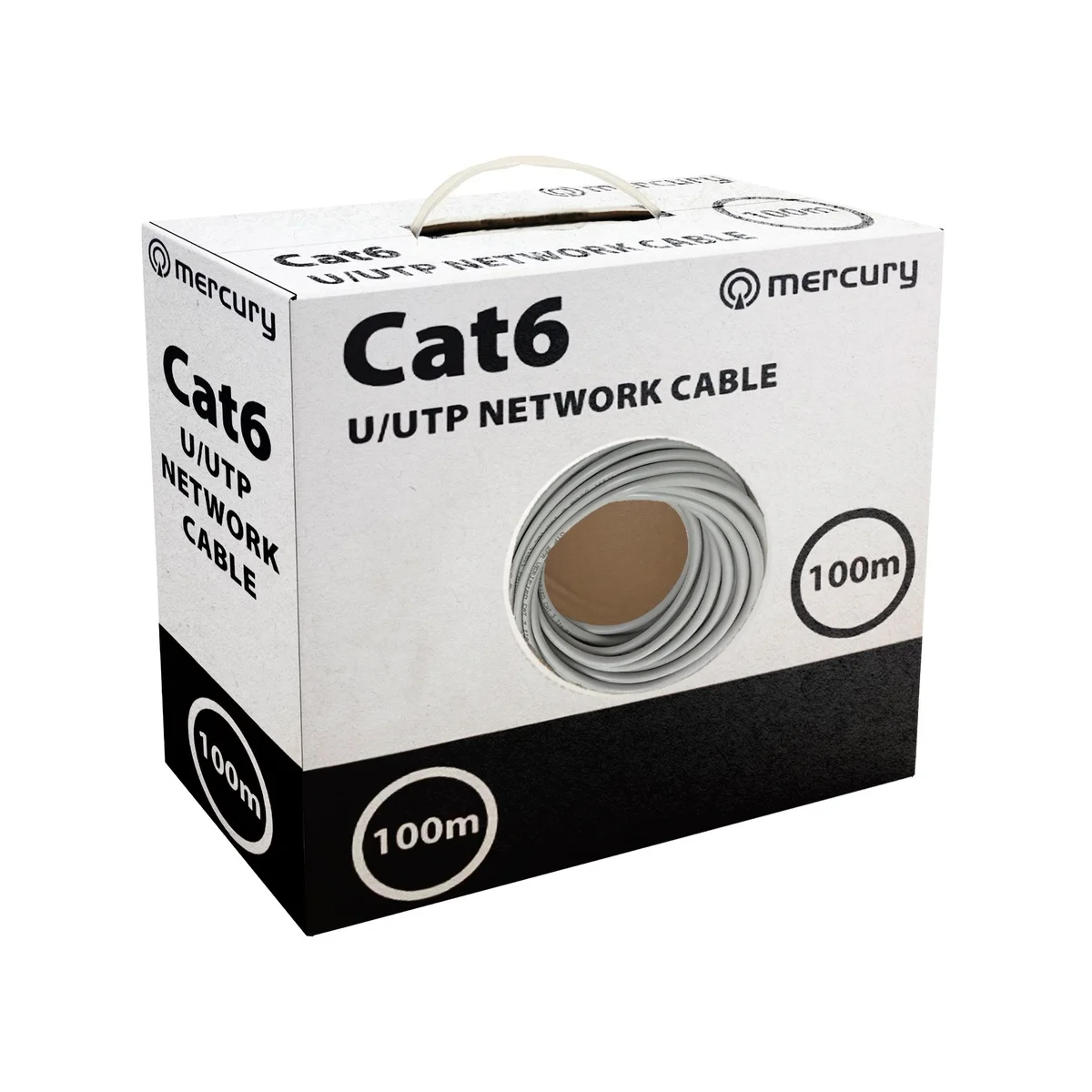 Mercury Cat6 UTP CU Ethernet Cable 100m 808.030UK