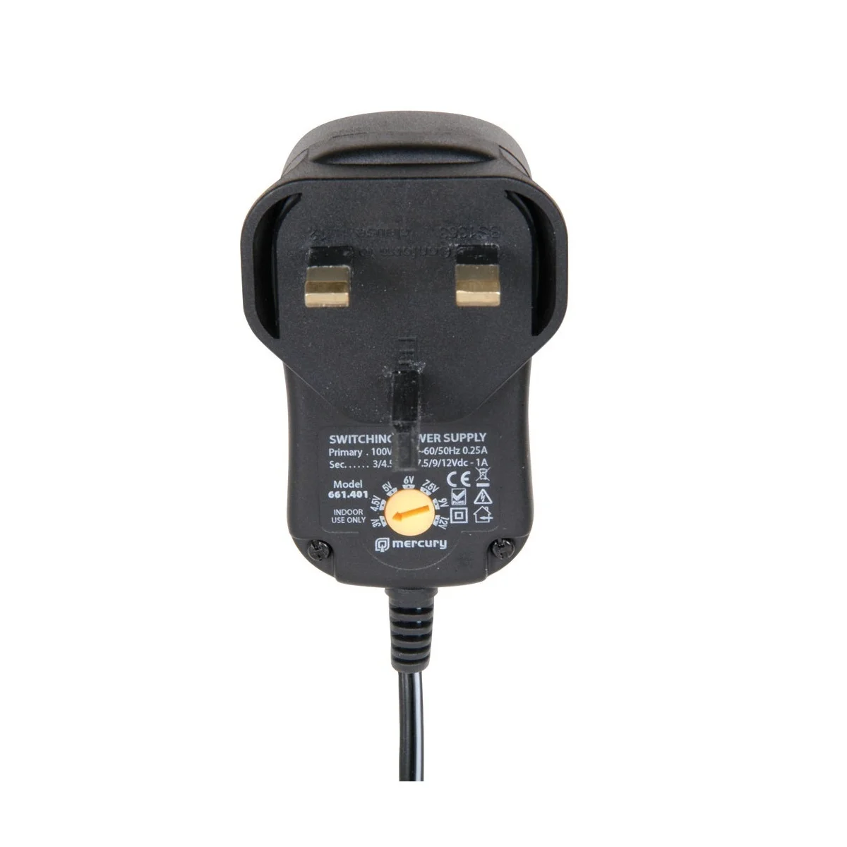 Mercury Switch-Mode Power Supply 1000mA 661.401UK