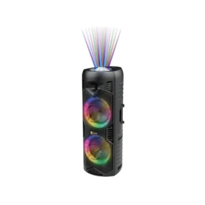 N-Gear LGP-5150 Portable Speaker with Disco Ball 1x Wireless Mic BT/USB & Powerbank Function