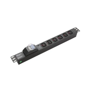 NETPRO PDU 6-Way 1U with Circuit Breaker 10A NP-CPDU6I-CB IEC