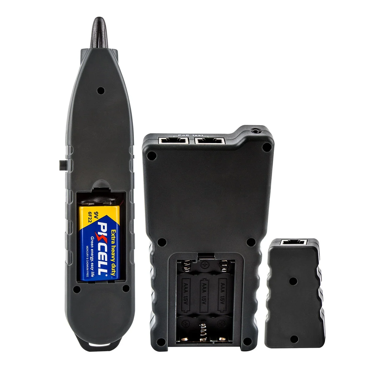 Noyafa Network Tester with LCD, Toner, Continuity, Cable Length, PoE, Port Blink & Voltage Detection NF-8209
