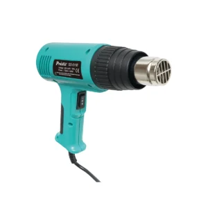 Proskit SS-611B Hot Air Gun 1500W Dual Temperature, Ceramic Heater & Double Insulated with Carry Case